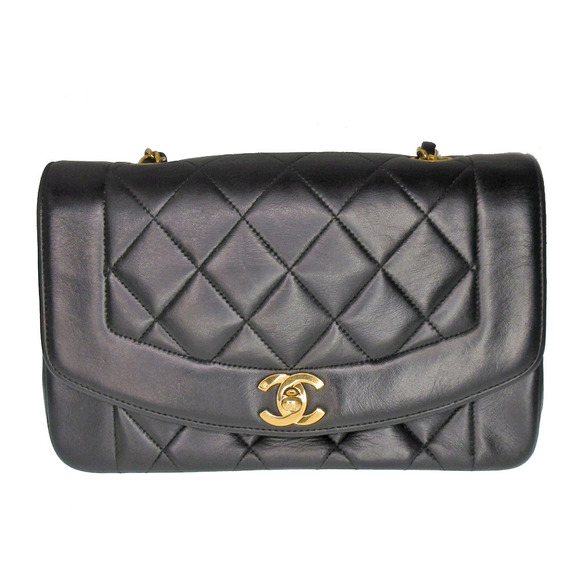 Chanel Coco Chain Black bag shoulder Women Leather Mark - Picture 1 of 12